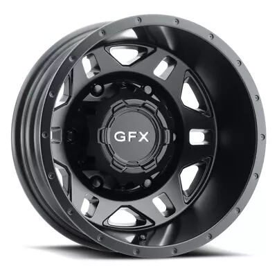 Voxx G-FX Wheels Rim MV2 16x6 6x205 ET-130 161.1CB Matte Black • $298.39