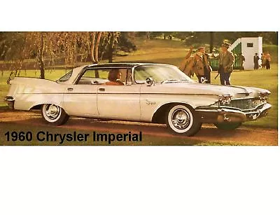 1960 Chrysler Imperial Auto Tool Box  Refrigerator / Tool Box  Magnet • $8