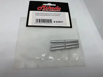 Mikado Chassis Mounting Bolts - 3mm LOGO XXtreme 04541 New Old Stock • $17.95