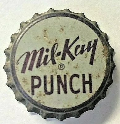 Vintage MIL-KAY PUNCH Soda Pop Bottle Cap CORK UNCRIMPED • $5.95