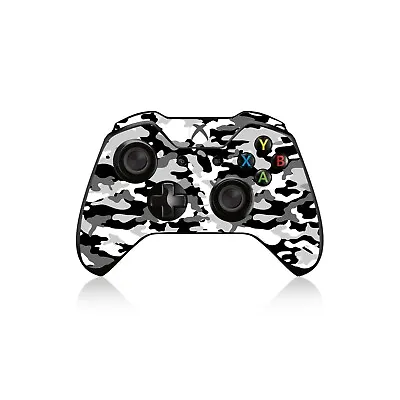 Black CAMO Skin For XBOX 360 One Series S X Controller Wrap Decal Sticker Cover • $9.55