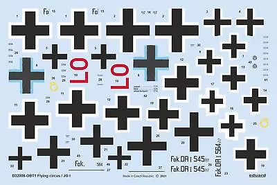 Eduard 1/32 Flying Circus/JG I Fokker Dr.I Decal (Meng) D32008 • $8.03