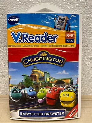 VTech V.Reader Interactive E-Book System Chuggington Ages 3-5 Years • $8.75