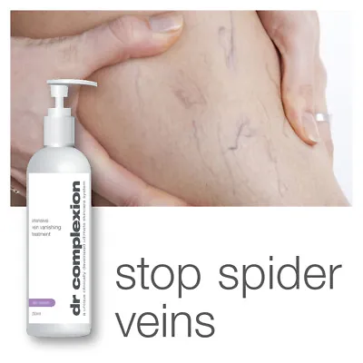 Dr Complexion Intensive Vein Vanishing Treatment Vein Cream Stop Spider Veins • £25.99