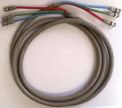 HEWLETT-PACKARD   Heavy Duty   10-Foot   Low-Loss   RGB Cable   W/BNC Connectors • $20