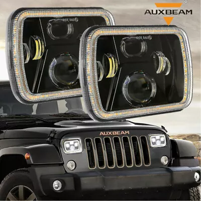 AUXBEAM 5x7 7x6  LED Hi-Lo DRL H6054 Headlight For Toyota Nissan Pickup Hardbody • $76.89