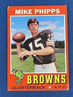 1971 Topps Mike Phipps Football Card #131 Cleveland Browns • $1.65