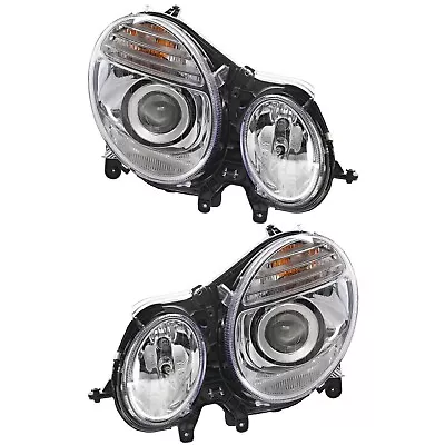 Headlights Driving Head Lights Headlamps Set Of 2  Driver & Passenger Side Pair • $191.40