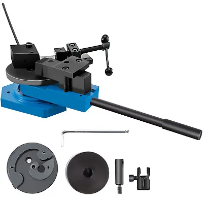 VEVOR SBG-40 Pipe Bender Square Round Bar Radius Scroll Tube Bender Universal • $209.99