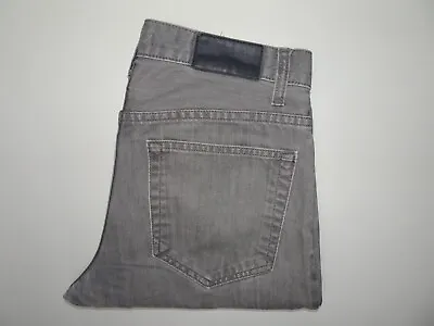 M&S Mens Jeans W32 L31 Straight Leg Fit Grey Denim • £9.95