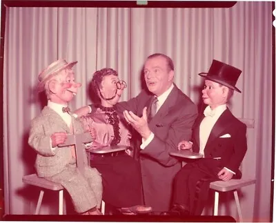 Edgar Bergen Charlie McCarthy Effie Klinker Mortimer Snerd Original Transparency • $59.99