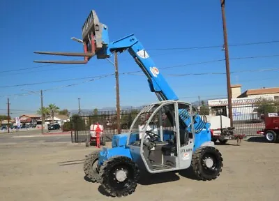 2006 Genie GTH-5519 19' 5500 Lbs 4x4 Telescopic Reach Forklift Telehandler • $17567.70