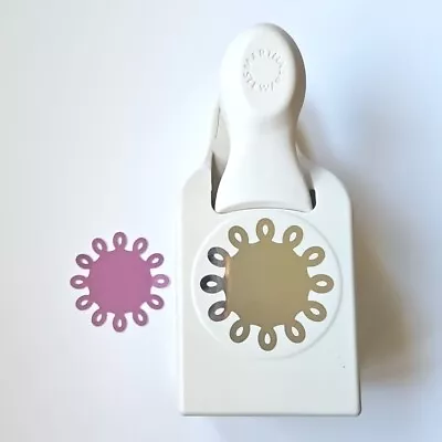 CIRCLE LOOP Martha Stewart Paper Punch Doily Paper Crafts Round P1 • $14.97