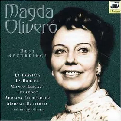 Magda Olivero - Best Recordings - Magda Olivero CD 4PVG The Cheap Fast Free Post • $82.75