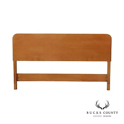 Mid Century Modern Maple Full Size Headboard • $465