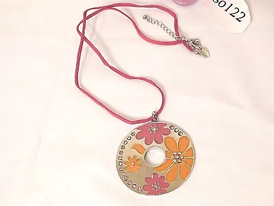 Beautiful Lia Sophia  FLOWER POWER  Necklace 16-19  Cut Crystals NWOT • $7.46