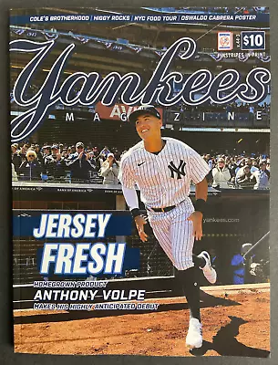 Anthony Volpe New York Yankees Magazine May 2023 Official Program Rookie 1st One • $9.49
