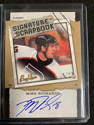 2006-07 Upper Deck Bee Hive Signature Scrapbook Mike Richards #SS-MR Flyers • $10