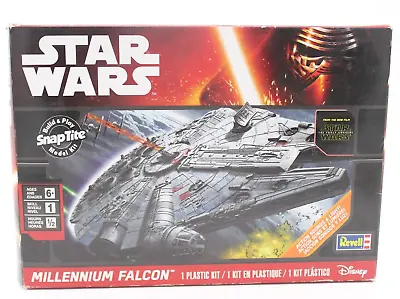 Revell Snap Tite Star Wars The Force Awakens Millennium Falcon Model Kit 85-1633 • $22.99