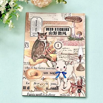 Vintage Style Sticker Book Junk Journal / Card Craft Scrapbooking • $14.99