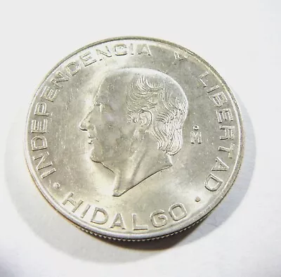 1955 Mexico Silver 5 Pesos • $22