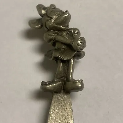 Minnie Mouse Pewter Vintage Souvenir Spoon Collectible • $5.95