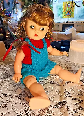 Vintage 50's Bohemian Doll Meet Pippa Collector Wobble Eyed Hippie Spirited • $17.39