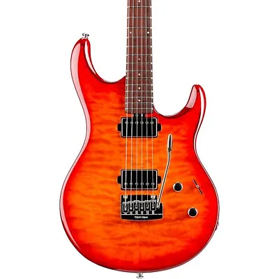 Ernie Ball Music Man Luke 3 HH Quilt Maple Top Rosewood FB Guitar Cherry Burst • $3799