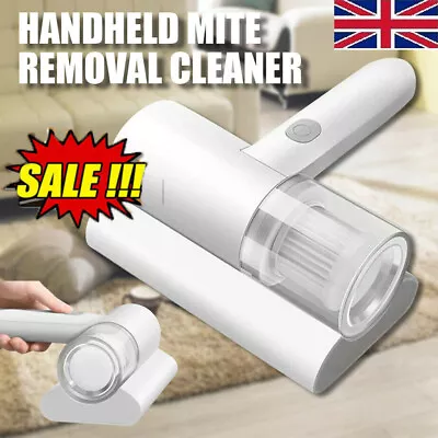 £19.96 • Buy Wireless Mite Remover Rechargeable Handheld Home Bed Vacuum Filter Sterilizer VA