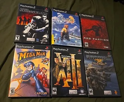 Lot Of 6 PS2 Playstation 2 Games - All Tested • $42.88