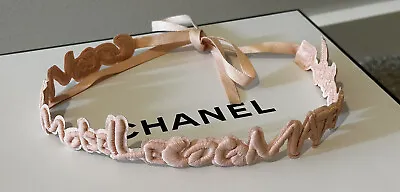 Chanel Parfums Rare Vip Gift Coco Mademoiselle Beautiful Baby Pink Headband • $59