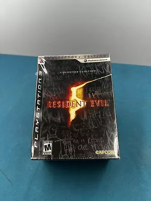 Resident Evil 5 Collectors Edition For Sony PlayStation 3 (PS3) New Sealed • $149.99