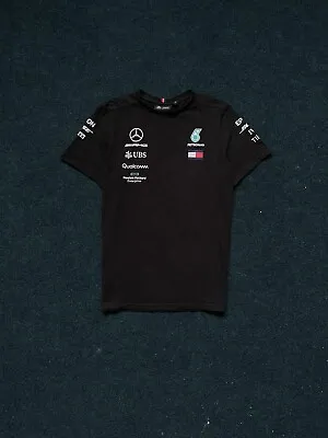 Mercedes Benz AMG Petronas F1 2020 Men's Team T-Shirt ORIGINAL Black • £29.24