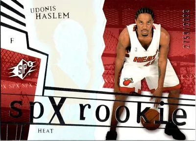 2003 SPX Rookie /2999 #149 Udonis Haslem • $3