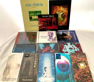 MALICE MIZER 14items 9CDs & 5miniCDs Ma Cherie Merveilles Voyage Memoire • $325