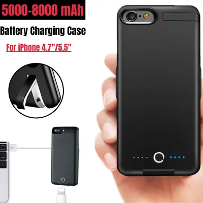 8000mAh Battery Charger Case Power Bank Cover For IPhone 8 7 6s Plus SE(2020) • $24.30