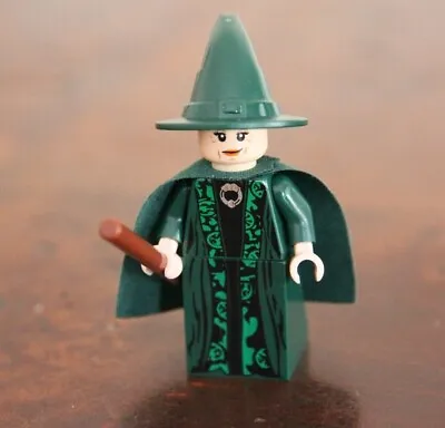 LEGO Minifig MiniFigure HARRY POTTER Professor McGonagall RARE 4842 NEW • $49.90