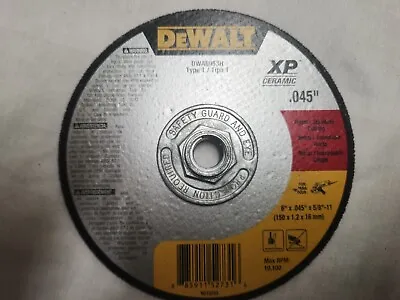 Dewalt DWA 8953 H 6  X .045  X 5/8-11  Thin Cut-Off Wheel 10 Pack • $32.99