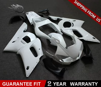 Unpainted ABS Bodywork Fairing Kit For YAMAHA YZF R6 1998-2002 1999 2000 2001 • $215.42