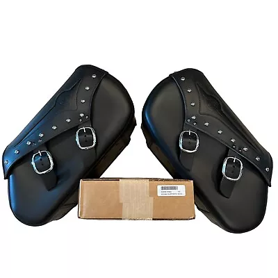 New Genuine Oem Kawasaki Vulcan Vn900 Vn2000 Saddlebags & Supports 99969-3450 • $579.49