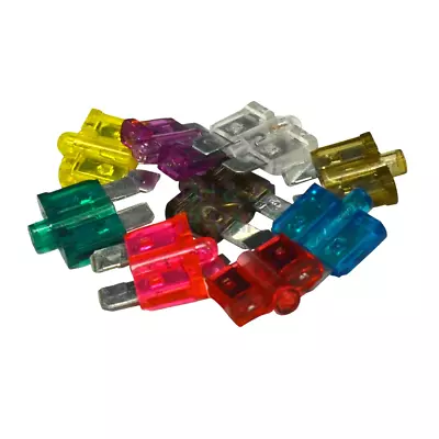 LED Blade Fuses Standard - 3 4 5 7 10 15 20 25 30 Amp Glow Blow Smart Fuse Auto • £3.69