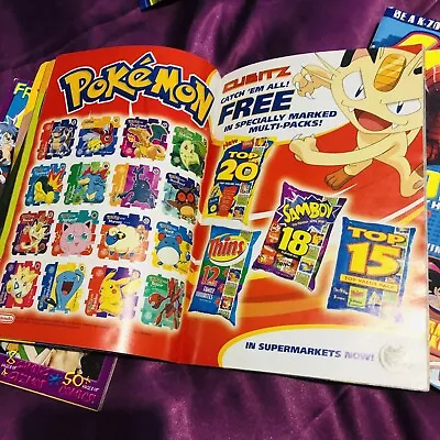 Vintage K-Zone 8￼ Magazines Volume 2 & 3 ￼￼2001 2002 Rare DBZ Pokémon Tazos • $65