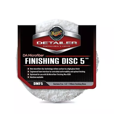 Meguiar's 5  DA Microfiber Pad To Polish & Wax - DMF5 Pack Of 2 • $18.29