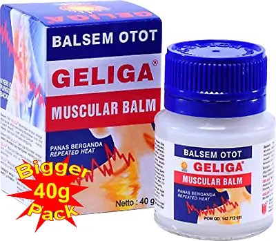 £7.49 • Buy Geliga Muscular Balm 40g **stronger Than Tiger Balm**