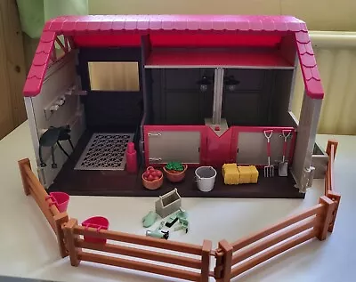 £39.99 • Buy Lori Dolls Toy Horse Stable Barn With Accessories