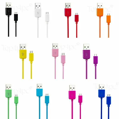 For Samsung A10 S7 S6 Micro USB Phone Charging USB Sync Fast Charger Data Cable • £3.99