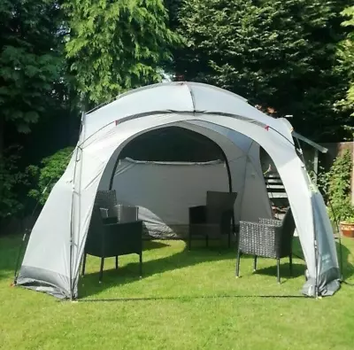 New Eurohike Dome Event Shelter Gazebo (3.5m X 3.5m) 1500HH Inc 4 Sides RRP £280 • £133.99