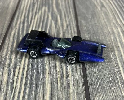 Vintage Johnny Lightning Leapin Limo Blue Toy Car Vehicle • $45