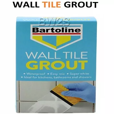 £5.39 • Buy Waterproof Wall Tile Bartolin Grout Powder Bathroom Kitchen Mould Resistant 500g
