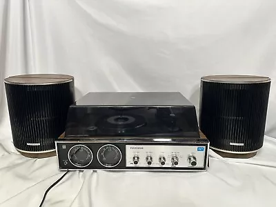 Vintage Panasonic SD-84 Record Player FM/AM Stereo - Working With Speakers • $40